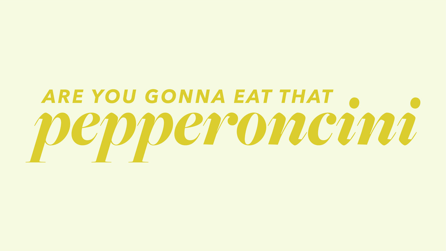 PEPPERONCINI TEE