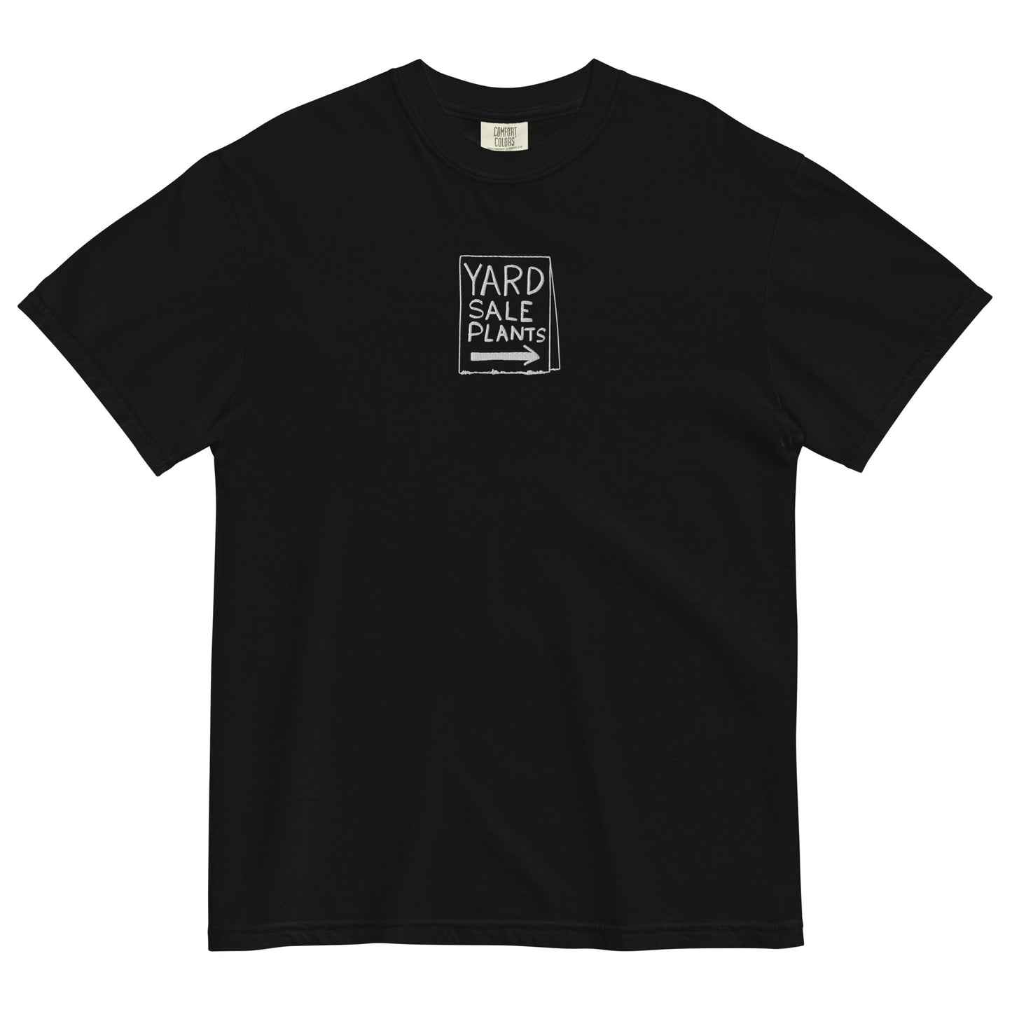 YARD SALE PLANTS embroidered tee