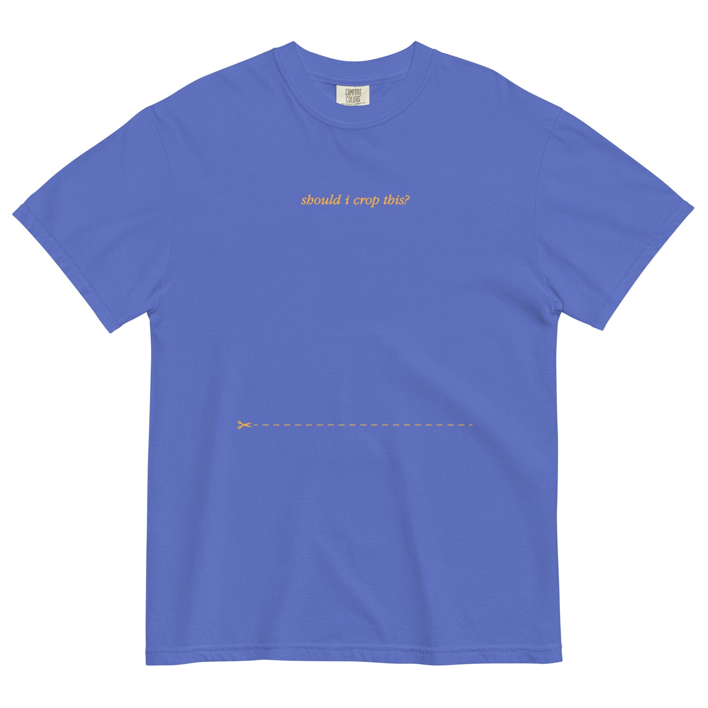 SHOULD I CROP THIS tees
