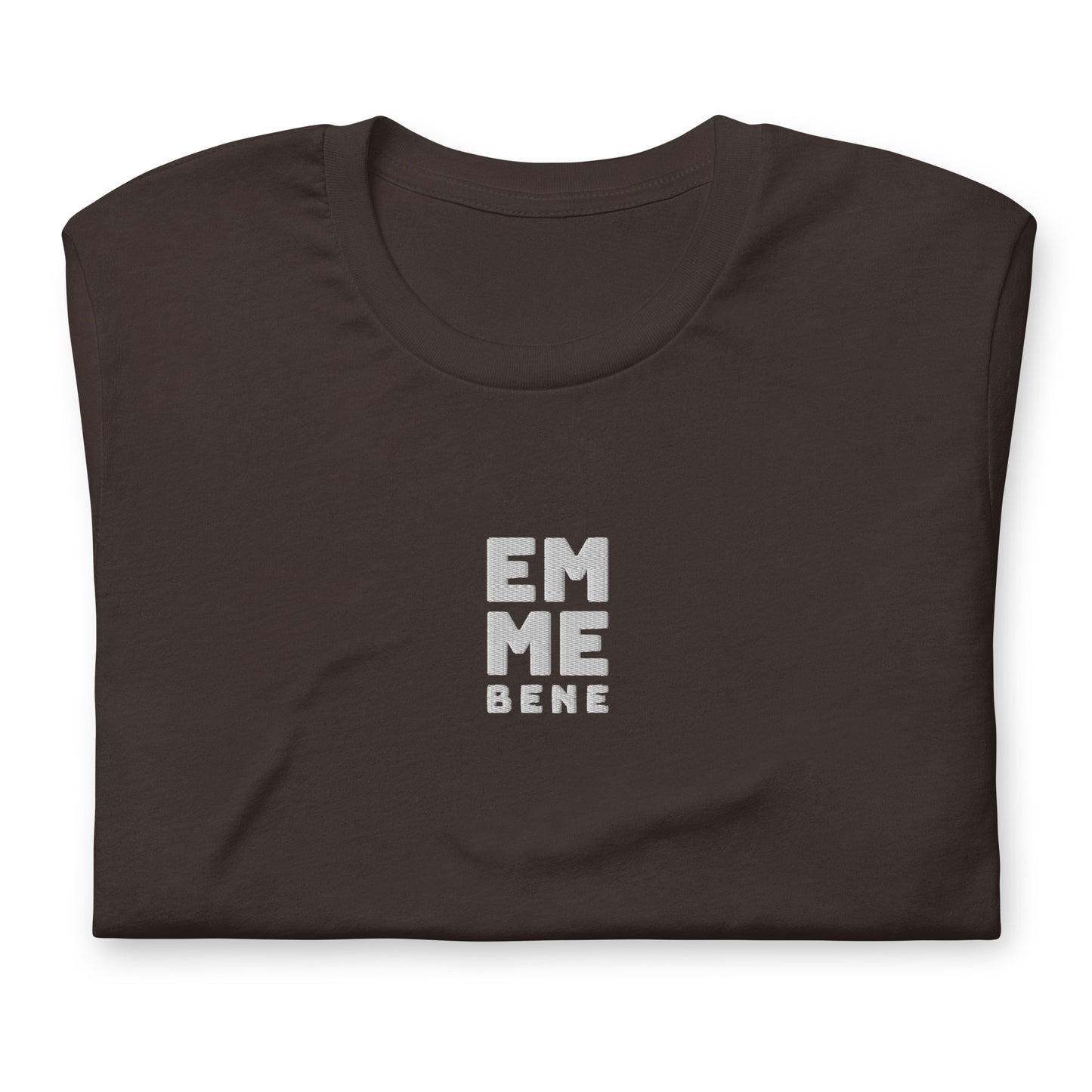 EMME BENE EMBROIDERED TEE