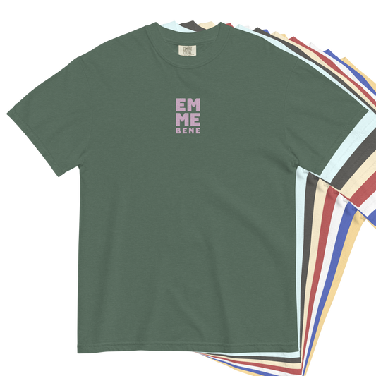 EMME BENE embroidered tees